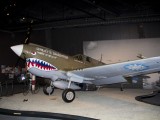 MOF_029 - Curtiss P-40N Warhawk. The Museum's Warhawk may have the lowest flight time of any surviving warbird with only 60 hours of total flight time.