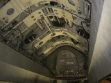 Airspace_012 - a visitor looking into the bomb bay of the Vulcan jet