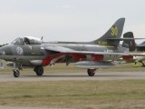 Dux2003_030 - a Hawker Hunter taxing in