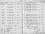 320__0018 - two pages from my fathers logbook - shows how they flew into heavy flak