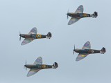 IMG_4981H - four Spitfire Mk1's in formation - first time since WW2