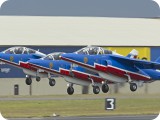 IMG_4120 - Alpha jet - Patrouille de France team taking off